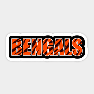 Bengals Sticker